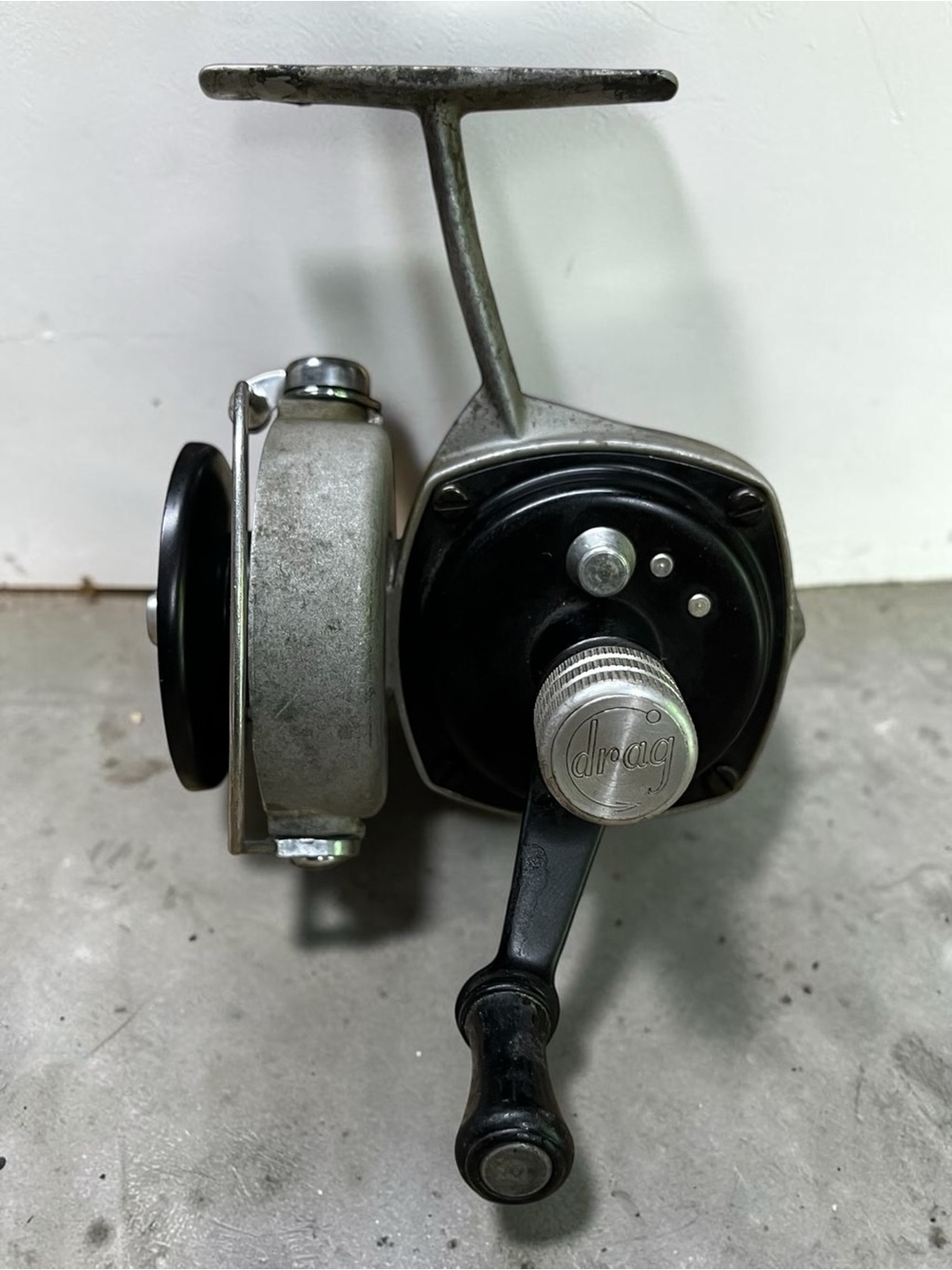 1950’s Bronson Spirit Model 400 Vintage Fishing Reel Great Working Condition